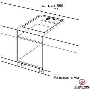 thong so lap dat 1 puc631bb5e 2000x2000 BẾP TỪ BOSCH PUC631BB5E SERIE 4 3 VÙNG NẤU