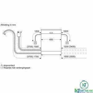 thong so lap dat sgs4hvi33e 2000x2000 MÁY RỬA BÁT BOSCH ĐỘC LẬP SERIE 4 SGS4HVI33E 13 BỘ