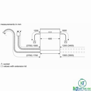 thong so lap dat sms8zdi48m 2000x2000 MÁY RỬA BÁT BOSCH SERIE 8 SMS8ZDI48M ĐỘC LẬP SẤY ZEOLITH