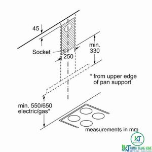 thumnail 2000x2000 dwb97dm50b 08 MÁY HÚT MÙI GẮN TƯỜNG BOSCH DWB97DM50B SERIE 4 NGANG 90CM