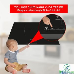 tinh nang khoa tre em bep tu bosch puc631bb2e BẾP TỪ BOSCH SERIE 4 PUC631BB2E 3 VÙNG NẤU