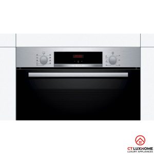 tong quat lo nuong bosch hba512br0 LÒ NƯỚNG ÂM TỦ BOSCH HBA512BR0 SERIE 4 71L MẶT INOX