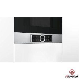 tong quat lo vi song bosch bfl634gs1b LÒ VI SÓNG BOSCH BFL634GS1B SERIE 8 ÂM TỦ 21 LÍT AUTOPILOT 7