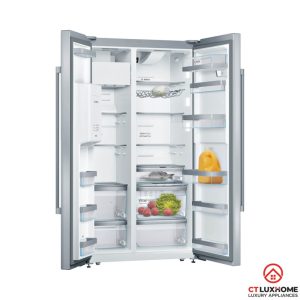 tong quat tu lanh bosch kad92hi31 TỦ LẠNH SIDE BY SIDE BOSCH KAD92HI31 SERIE 8 540 LÍT