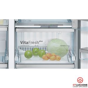 vitafresh plus tu lanh bosch kad92sb30 copy1 TỦ LẠNH SIDE BY SIDE BOSCH KAD92SB30 SERIE 8 539 LÍT
