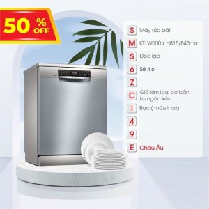 z3175638865591 35b0975997acb3ebc2d34e9830def2c0 Máy rửa chén độc lập BOSCH SMS6ZCI49E |Serie 6
