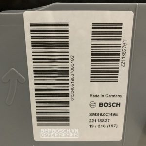 z3538909937559 a66672c6cd02dca5f58ec35c1205db60 MÁY RỬA BÁT BOSCH SMS6ZCI49E SERI 6 SẤY ZEOLITE NHẬP KHẨU ĐỨC