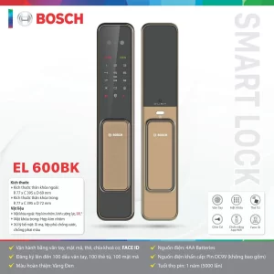 Khóa Cửa Vân Tay BOSCH EL600BK