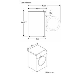 MÁY GIẶT BOSCH WGB256A90 HOME CONNECT/ I-DOS 10KG 1600RPM