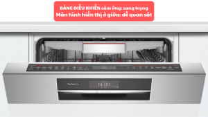 SMI8TCS01E 8 MÁY RỬA BÁT BOSCH SMI8TCS01E SERIES 8 BÁN ÂM