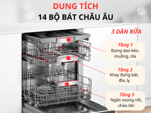 may rua chen bosch smi8tcs01e 4 MÁY RỬA BÁT BOSCH SMI8TCS01E SERIES 8 BÁN ÂM