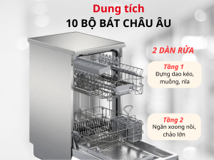 Máy rửa bát Bosch SPS2HKI42E Rộng 45cm