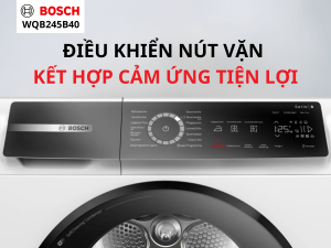 Máy sấy bơm nhiệt Bosch WQB245B40 series 8
